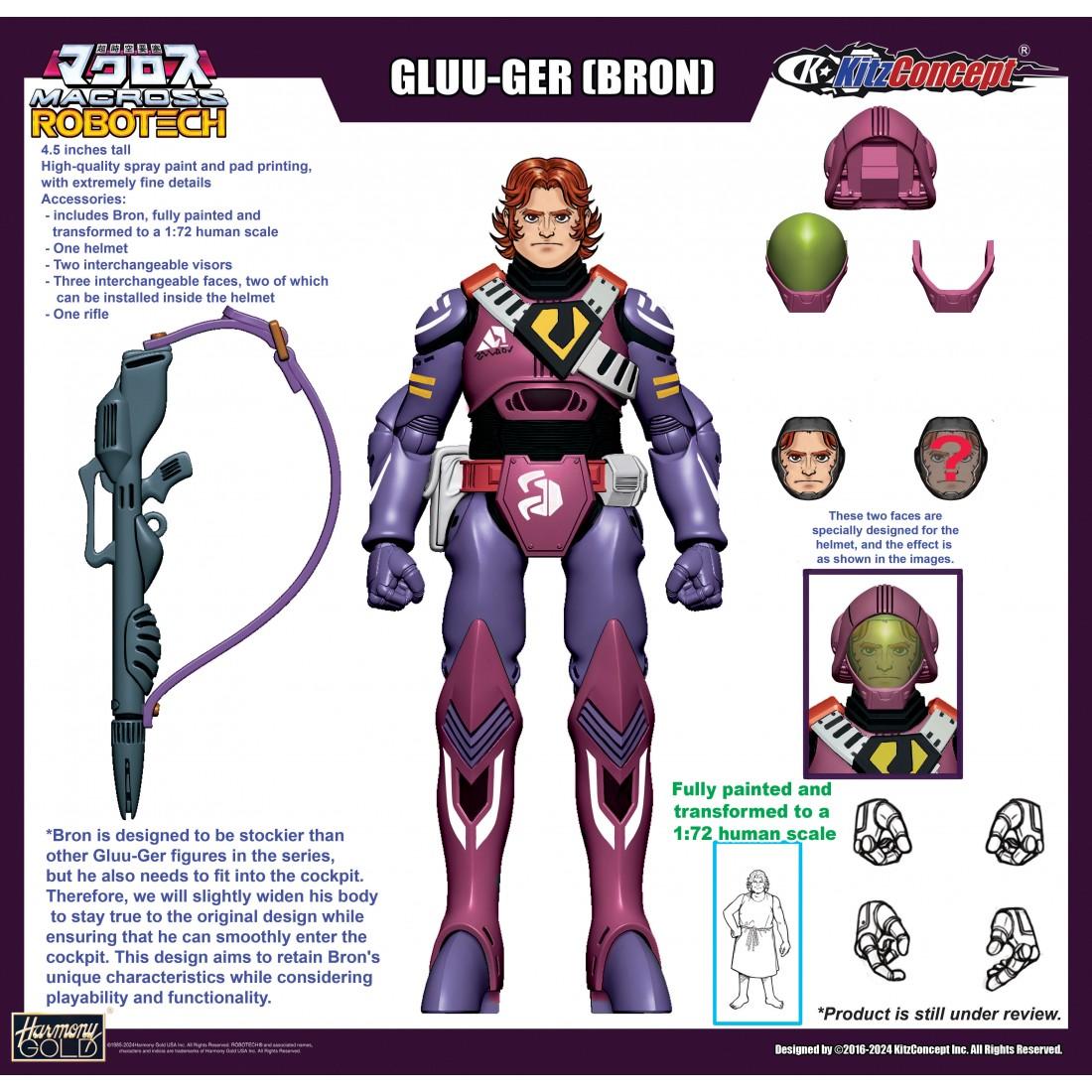 Kitconcept 1/72 Robotech Zentraedi Bron Collector Grade Action Figure
Kitconcept 1/72 Robotech Zentraedi Bron Collector Grade Action Figure