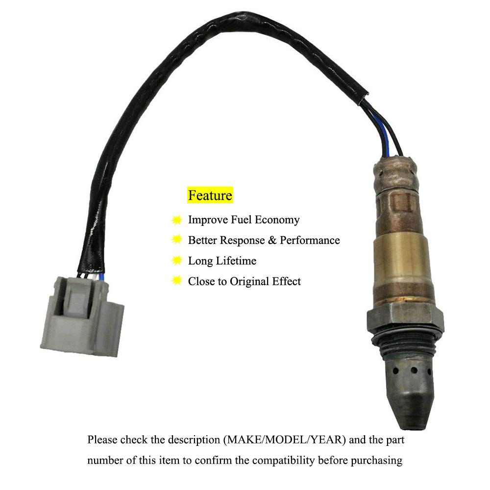 Amrxuts 211500-7590 Upstream Oxygen Sensor for Nissan Altima 2.5L L4 Calif 2013 2014 2015 2016 2017 2115007590, 22693-3TY0B, 226933TY0B
Amrxuts 211500-7590 Upstream Oxygen Sensor for Nissan Altima 2.5L L4 Calif 2013 2014 2015 2016 2017 2115007590, 22693-3TY0B, 226933TY0B
