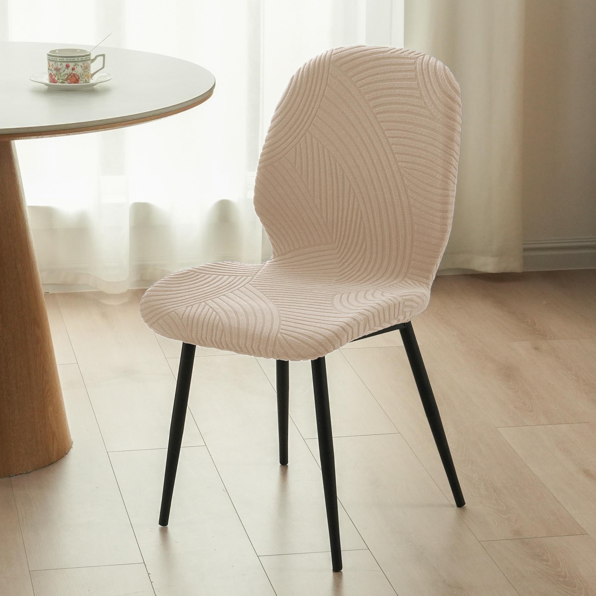 Solid Color Curved Armless Chair Cover All Seasons Dining Chair Cover Dust-proof Chair Protective Case for Wedding Party 1pc
Solid Color Curved Armless Chair Cover All Seasons Dining Chair Cover Dust-proof Chair Protective Case for Wedding Party 1pc