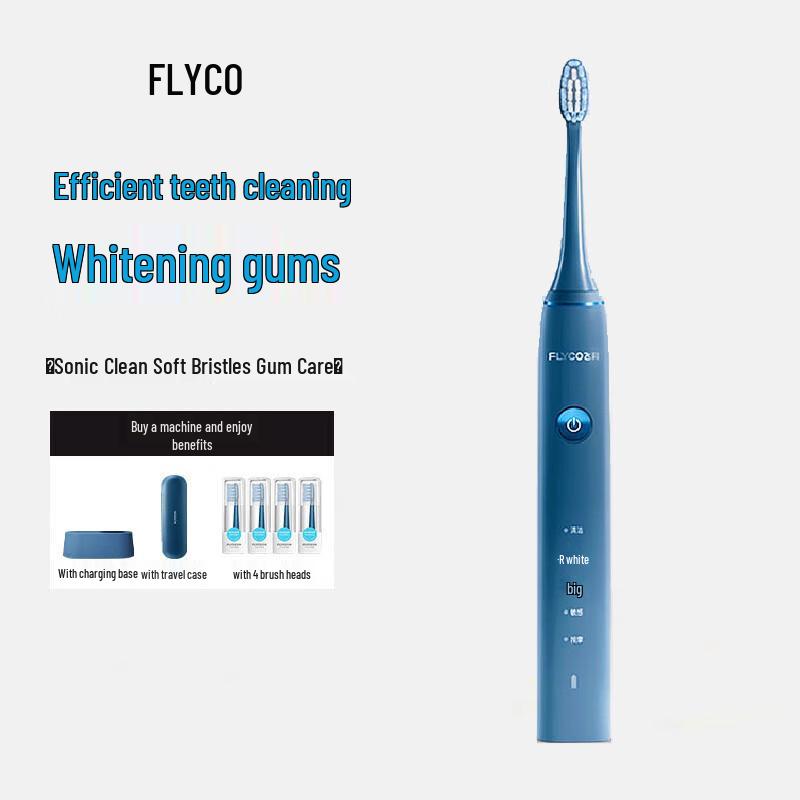 Flyco Smart Sonic Electric Toothbrush
Flyco Smart Sonic Electric Toothbrush