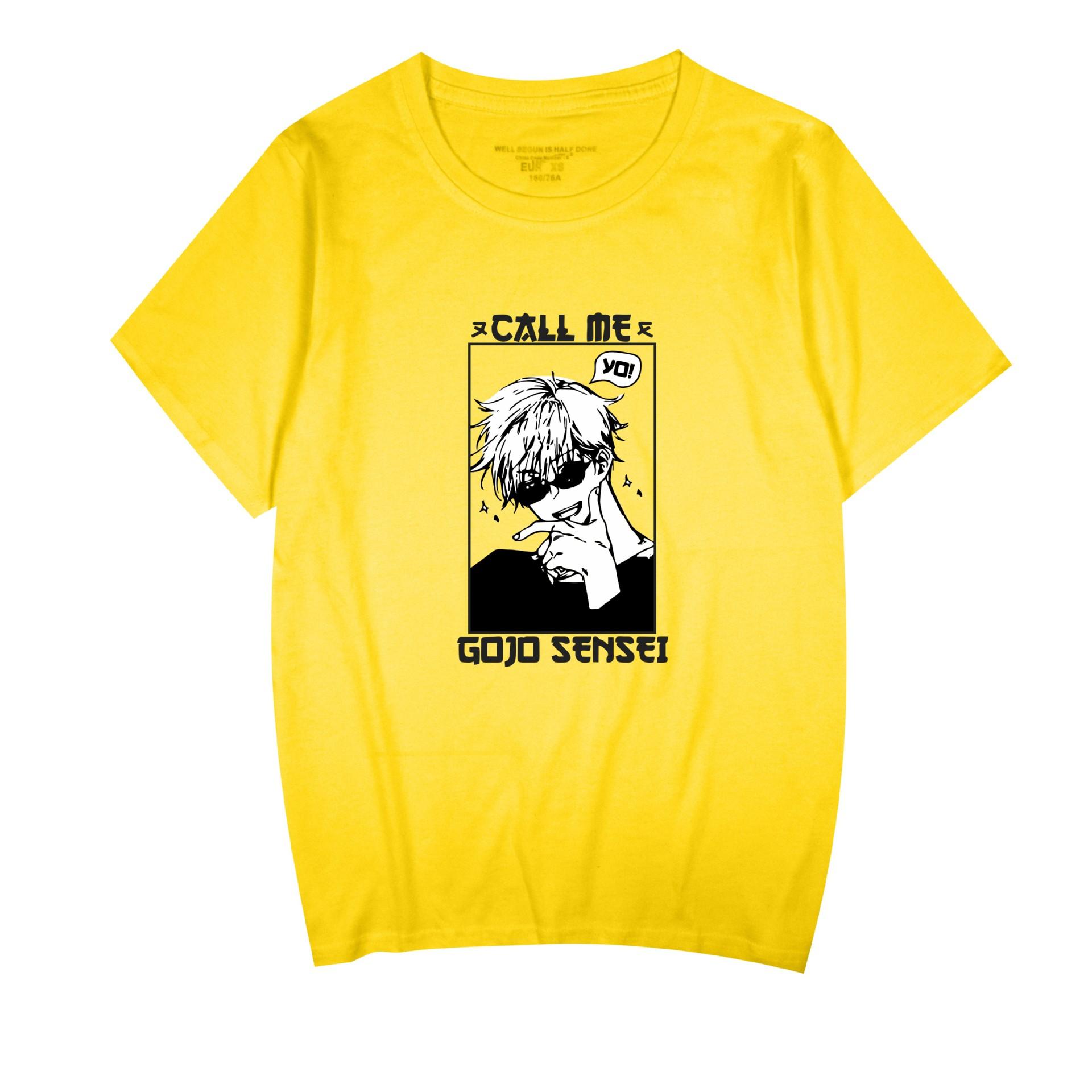 Jujutsu Kaisen Cartoon Tshirt Hip Hop Men Women Anime Print Top Tees Harajuku Tshirts Fashion Summer T-shirt XXS жовтий
Jujutsu Kaisen Cartoon Tshirt Hip Hop Men Women Anime Print Top Tees Harajuku Tshirts Fashion Summer T-shirt XXS жовтий