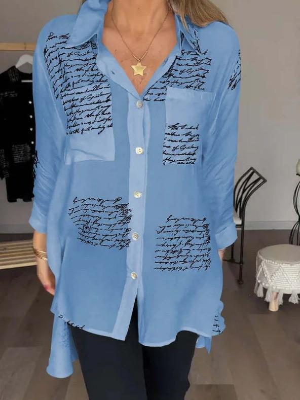 2024 Spring/Summer Women s European & American Fashion Print Loose Sexy Swallowtail Shirt XXL
2024 Spring/Summer Women s European & American Fashion Print Loose Sexy Swallowtail Shirt XXL