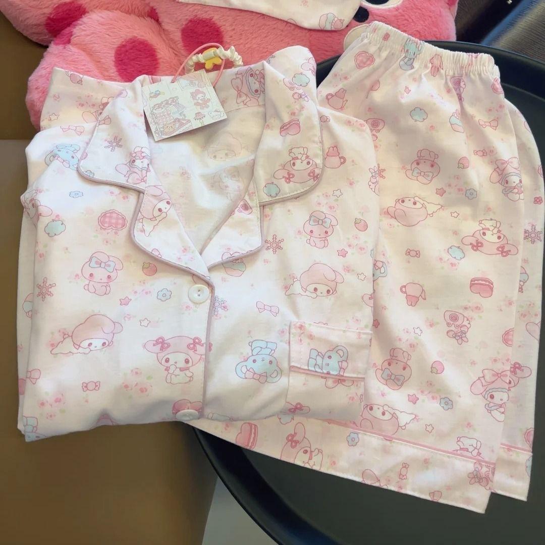 Soft cute princess style Melody pajamas women s summer cardigan lapel short-sleeved shorts set loungewear two-piece set S
Soft cute princess style Melody pajamas women s summer cardigan lapel short-sleeved shorts set loungewear two-piece set S