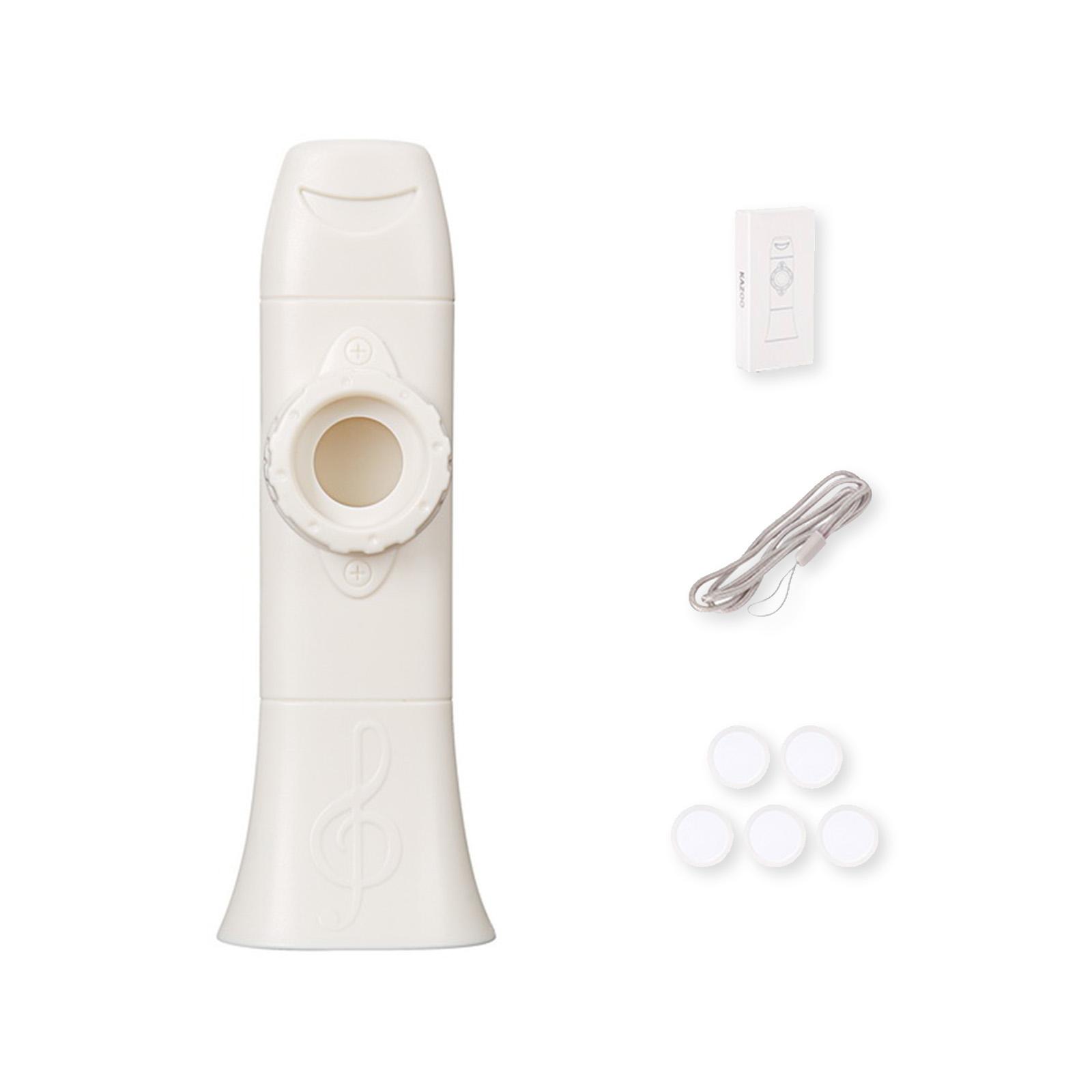 Professional Kazoo Instrument with Lanyard and 5 Replacement Membranes For Kids Adults Music Enthusiasts and Beginners белый
Professional Kazoo Instrument with Lanyard and 5 Replacement Membranes For Kids Adults Music Enthusiasts and Beginners белый