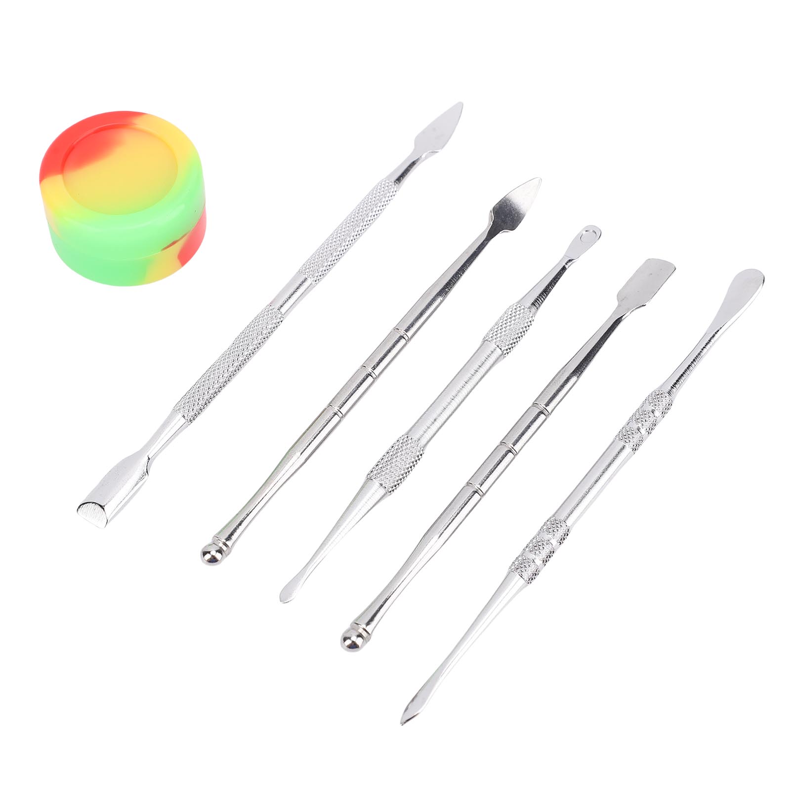 6 Pcs Wax Carving Tool Set Stainless Steel Easy to Operate Wearproof Sculpting Tool Set for Engraving Mixing
6 Pcs Wax Carving Tool Set Stainless Steel Easy to Operate Wearproof Sculpting Tool Set for Engraving Mixing