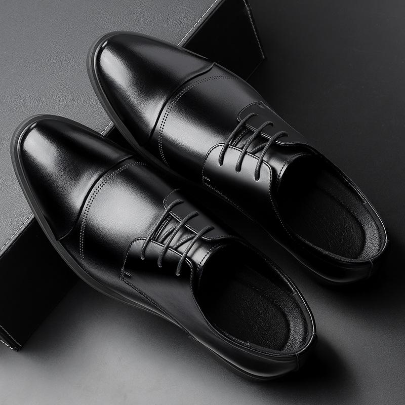 Autumn leather shoes men s breathable cowhide formal wear casual British inner height-increasing lace-up men s shoes 2025 37
Autumn leather shoes men s breathable cowhide formal wear casual British inner height-increasing lace-up men s shoes 2025 37