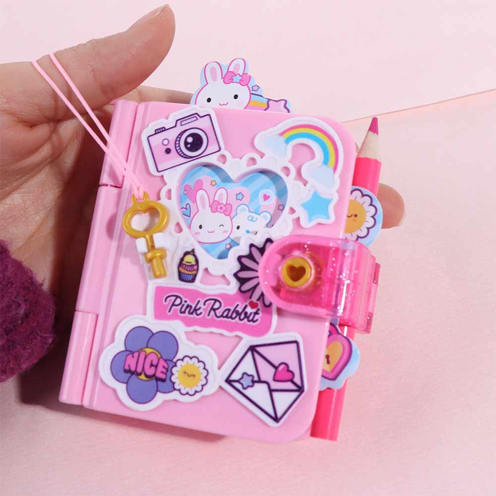 With Lock Kids Writing Notebook Cartoon Toys Student Diary Children s Secret Notepad Girls Gift рожевий
With Lock Kids Writing Notebook Cartoon Toys Student Diary Children s Secret Notepad Girls Gift рожевий