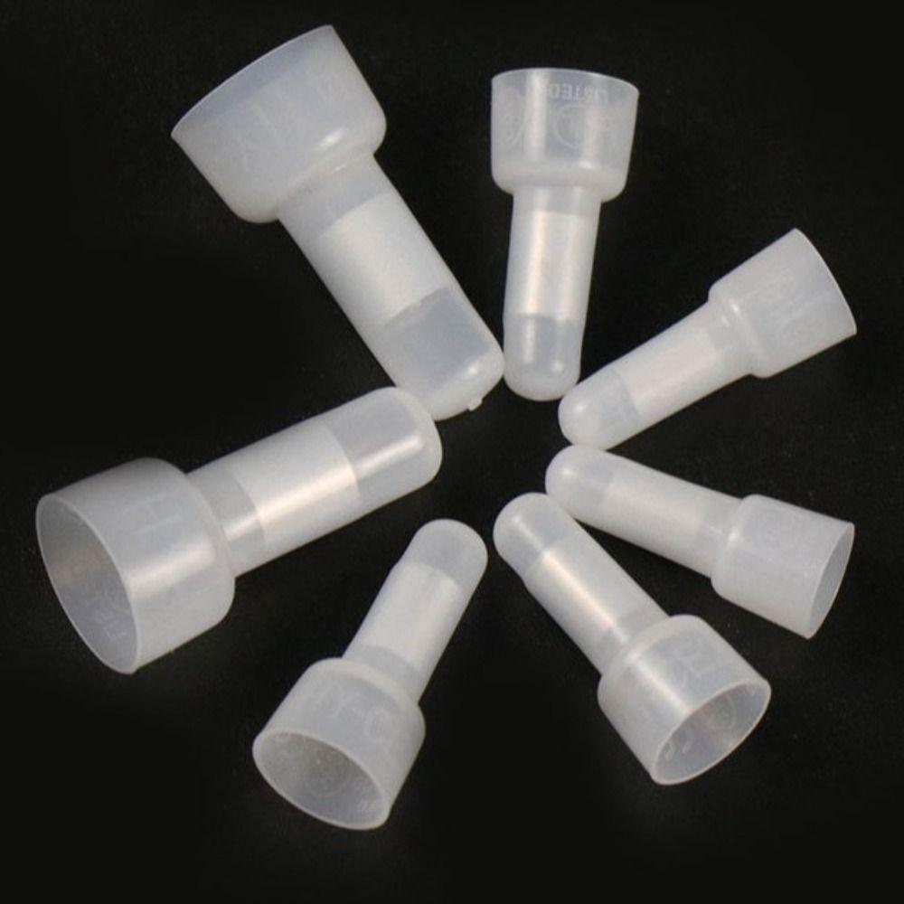 250 Pcs Insulated Crimp Cap Kit Waterproof Terminals Connector Closed End Crimp Connectors Home прозорий
250 Pcs Insulated Crimp Cap Kit Waterproof Terminals Connector Closed End Crimp Connectors Home прозорий
