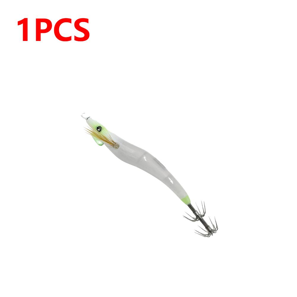 5-1PC Shrimp Fishing Lures Luminous Squid Jig Hook Sea Fishing Accessories Artificial Bait Octopus Lure for Freshwater Saltwater
5-1PC Shrimp Fishing Lures Luminous Squid Jig Hook Sea Fishing Accessories Artificial Bait Octopus Lure for Freshwater Saltwater