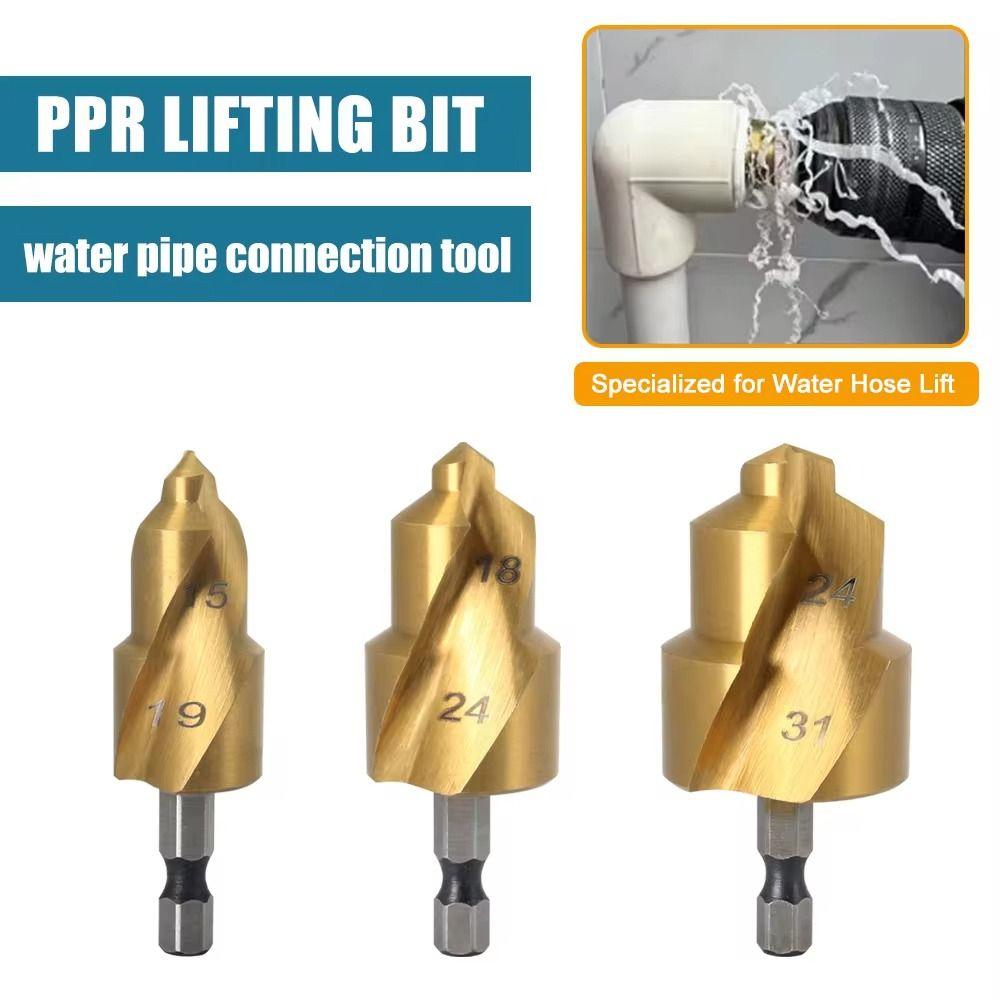 Hexagon Shank PPR Lifting Drill Bit 20/25/32mm Step Drill High Quality Hole Opener 1pc - 20mm
Hexagon Shank PPR Lifting Drill Bit 20/25/32mm Step Drill High Quality Hole Opener 1pc - 20mm