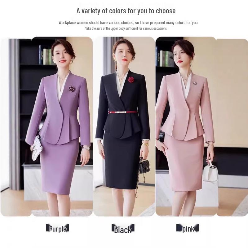 Women s Elegant Purple Suit Set: Professional, Fashionable Formal Wear for Socialite or Beautician Aesthetics Consultant. 2XL
Women s Elegant Purple Suit Set: Professional, Fashionable Formal Wear for Socialite or Beautician Aesthetics Consultant. 2XL