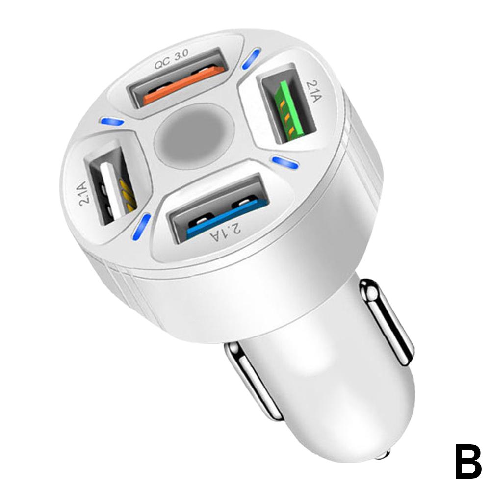 4 In 1 Car Charger Fast Charging QC3.0 Socket Power Adapter Cigarette Lighter For IPhone 16 15 14 13
4 In 1 Car Charger Fast Charging QC3.0 Socket Power Adapter Cigarette Lighter For IPhone 16 15 14 13