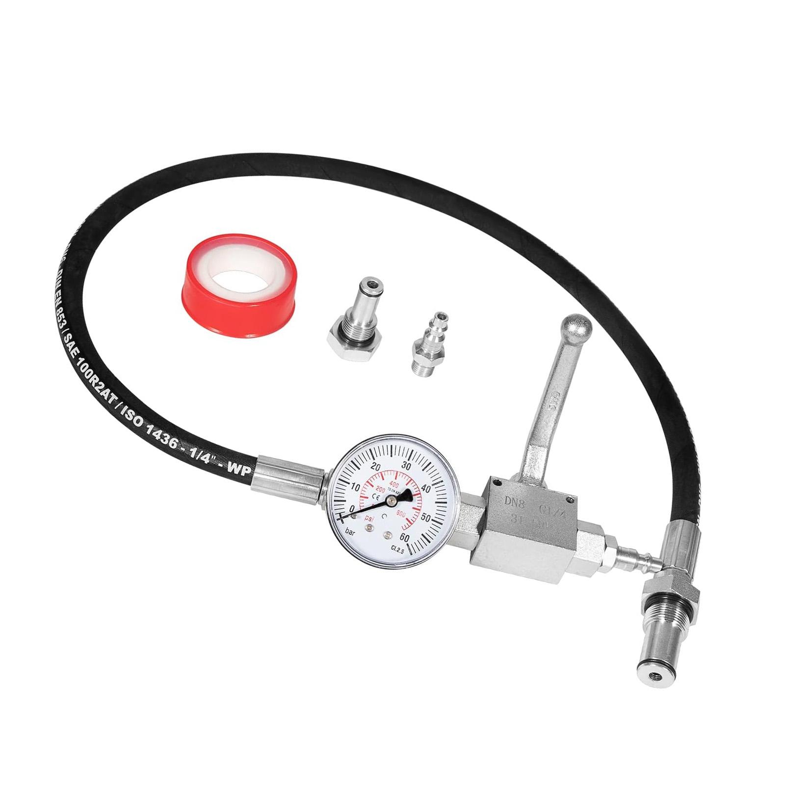 Multifunctional Pressure Test Kit for Engines High Pressure Oil System IPR Diagnostics and Leak Finder 1
Multifunctional Pressure Test Kit for Engines High Pressure Oil System IPR Diagnostics and Leak Finder 1