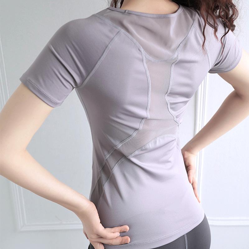 Женский быстросохнущий топ для йоги с коротким рукавом - Сексуальный, стильный, футболка для фитнеса и бега M
Женский быстросохнущий топ для йоги с коротким рукавом - Сексуальный, стильный, футболка для фитнеса и бега M