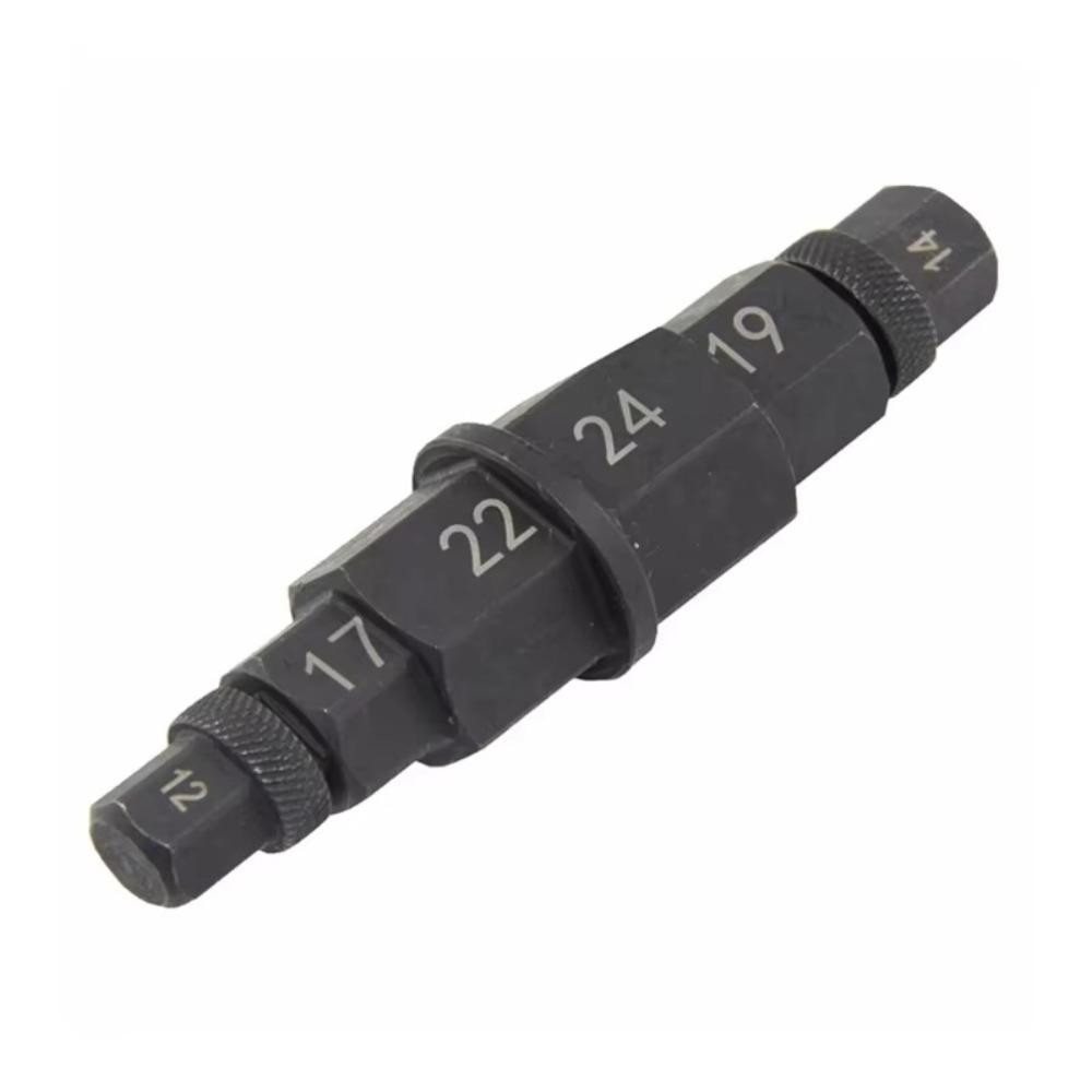 6-In-1 Front Wheel Axle Removal Tool Carbon Steel Repair Wrench Convenient Spindle Driver Removal
6-In-1 Front Wheel Axle Removal Tool Carbon Steel Repair Wrench Convenient Spindle Driver Removal
