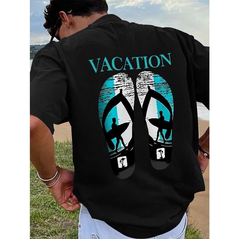 Men S Summer Casual T-Shirt with Surf and Vacation Print - Crew Neck, Short Sleeve, Slight Stretch Fabric, Ideal Gift for Friends, Casual Summer Wear S чёрный
Men S Summer Casual T-Shirt with Surf and Vacation Print - Crew Neck, Short Sleeve, Slight Stretch Fabric, Ideal Gift for Friends, Casual Summer Wear S чёрный