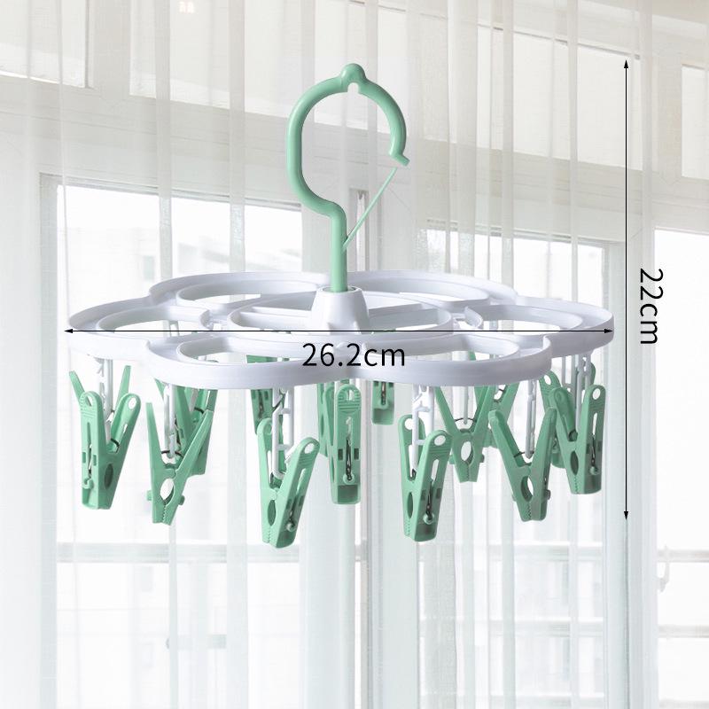 Вішалка для одягу з 16 кліпсами у формі квітки сливи з прищіпками для дитячих шкарпеток та спідньої білизни світло-зелений колір
Вішалка для одягу з 16 кліпсами у формі квітки сливи з прищіпками для дитячих шкарпеток та спідньої білизни світло-зелений колір