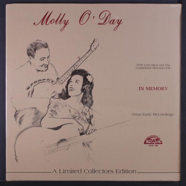 LP Record MOLLY ODAY In Memory OHS196 OLD HOMESTEAD 1990 US World Music Used
LP Record MOLLY ODAY In Memory OHS196 OLD HOMESTEAD 1990 US World Music Used