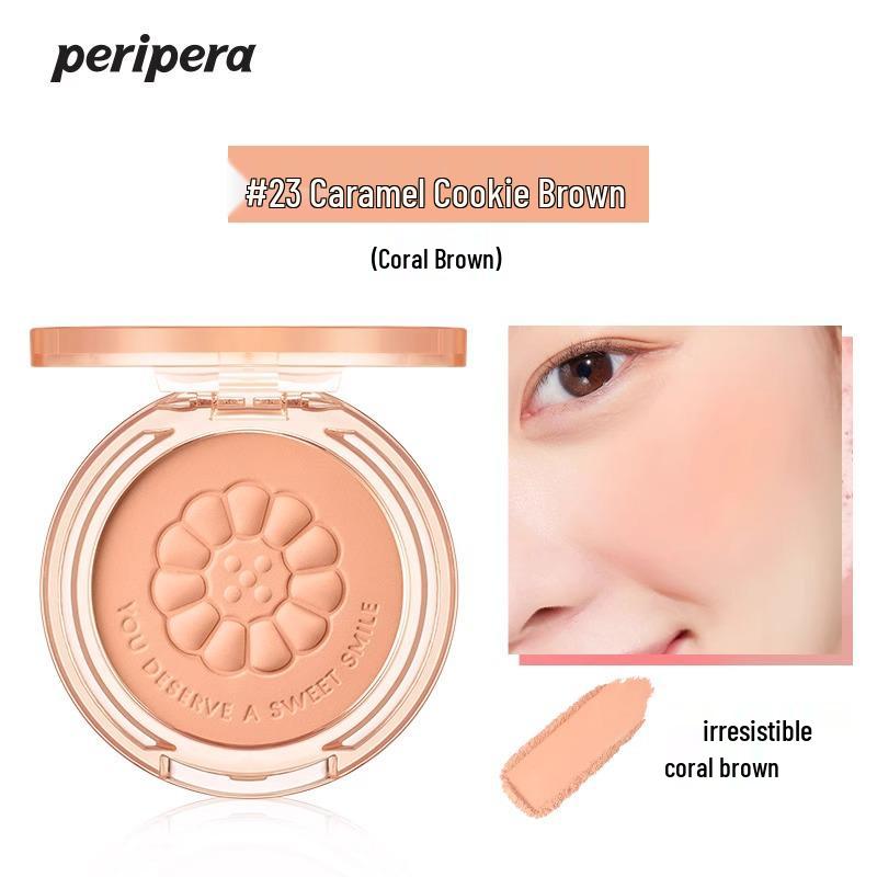 Peripera Fiery Glow Blush in Peachy Pink Pearlescent Matte
Peripera Fiery Glow Blush in Peachy Pink Pearlescent Matte