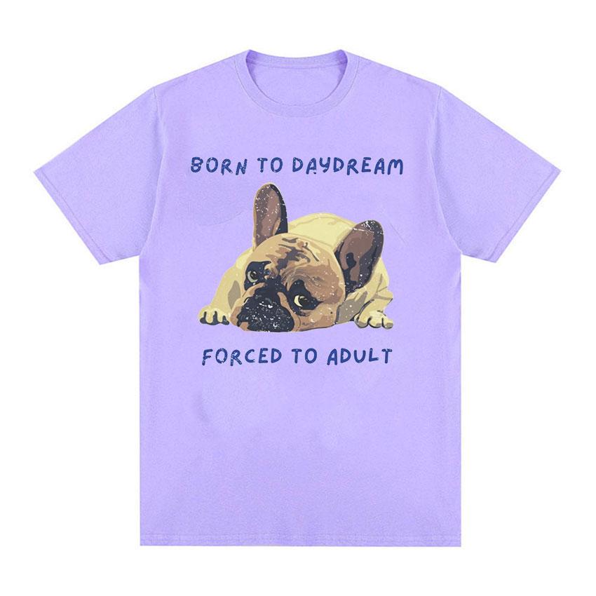 Футболка Born To DayDream, Forced To Adult Dog Funny Meme, мужские модные футболки высокого качества в стиле ретро, футболка большого размера из 100% хлопка
Футболка Born To DayDream, Forced To Adult Dog Funny Meme, мужские модные футболки высокого качества в стиле ретро, футболка большого размера из 100% хлопка