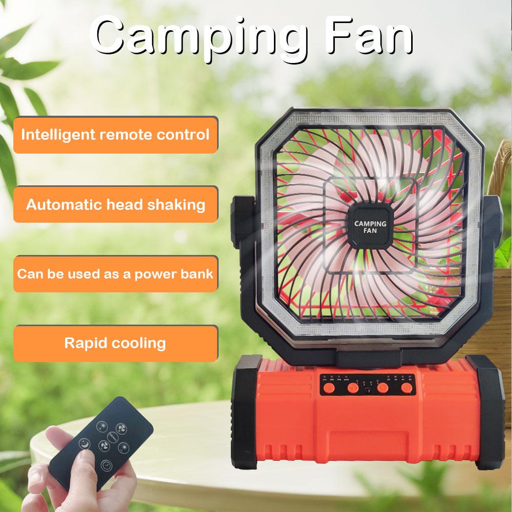 Camping Fan 20000mAh High-Capacity Battery LED Light Movable Wireless Air Circulators Outdoor Ventilador with Hook 2025Newest зелений
Camping Fan 20000mAh High-Capacity Battery LED Light Movable Wireless Air Circulators Outdoor Ventilador with Hook 2025Newest зелений