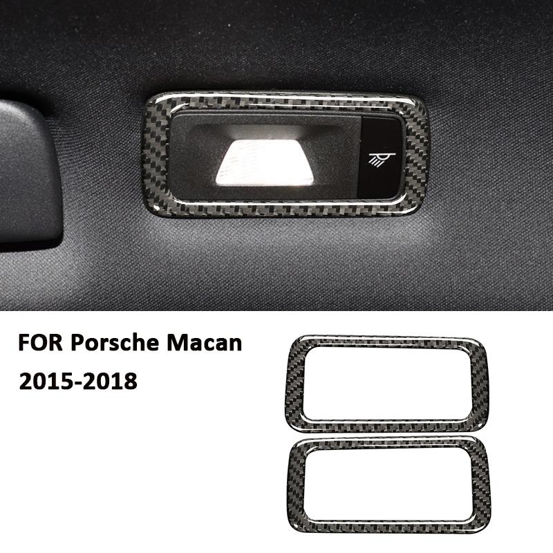 For Porsche Macan 2015-2018 Carbon Fiber Car Rear Reading Light Control Panel Trim Frame Decoration Sticker Interior Accessories чорний
For Porsche Macan 2015-2018 Carbon Fiber Car Rear Reading Light Control Panel Trim Frame Decoration Sticker Interior Accessories чорний