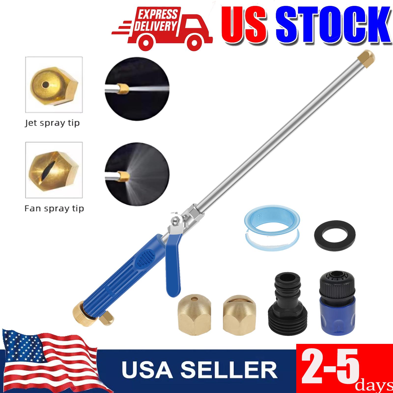 Car Washing Hydro Jet High Pressure Power Washe,Jet Nozzle for Garden Hose Washer Wand with 2 Nozzle Leakproof Cleaning Sprayer
Car Washing Hydro Jet High Pressure Power Washe,Jet Nozzle for Garden Hose Washer Wand with 2 Nozzle Leakproof Cleaning Sprayer