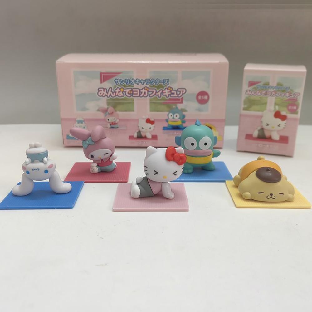 Sanrio 5Cm Figure Hello Kitty Kuromi Cinnamoroll Melody PomPomPurin Anime Doll Kawaii Christmas Gifts For Girl Children
Sanrio 5Cm Figure Hello Kitty Kuromi Cinnamoroll Melody PomPomPurin Anime Doll Kawaii Christmas Gifts For Girl Children