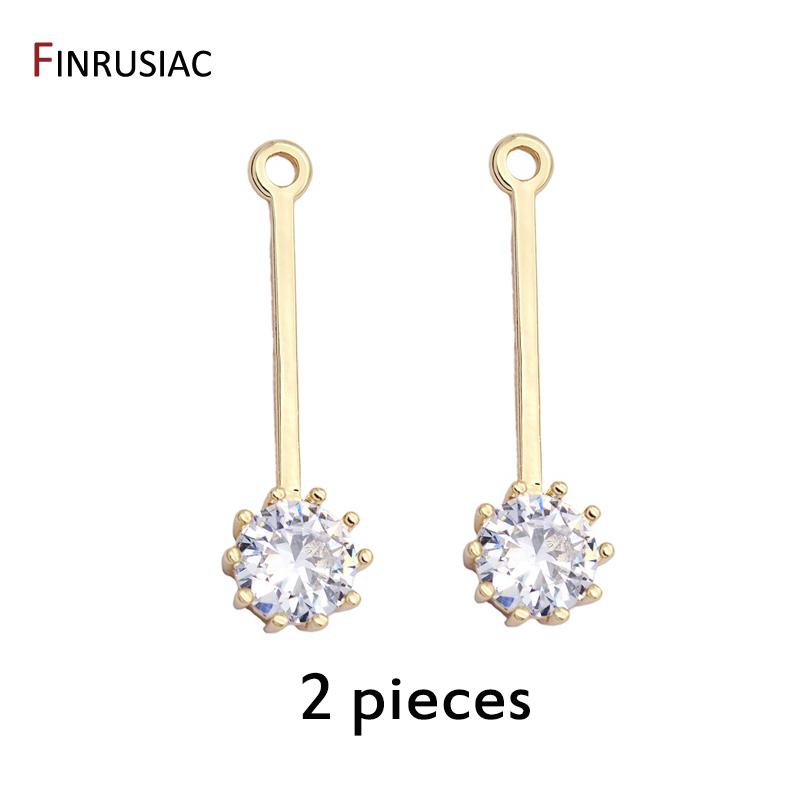 Handmade Jewelry Making Accessories Long shape Zircon Charm Pendant For Earrings Making, DIY Earring Charm Material
Handmade Jewelry Making Accessories Long shape Zircon Charm Pendant For Earrings Making, DIY Earring Charm Material