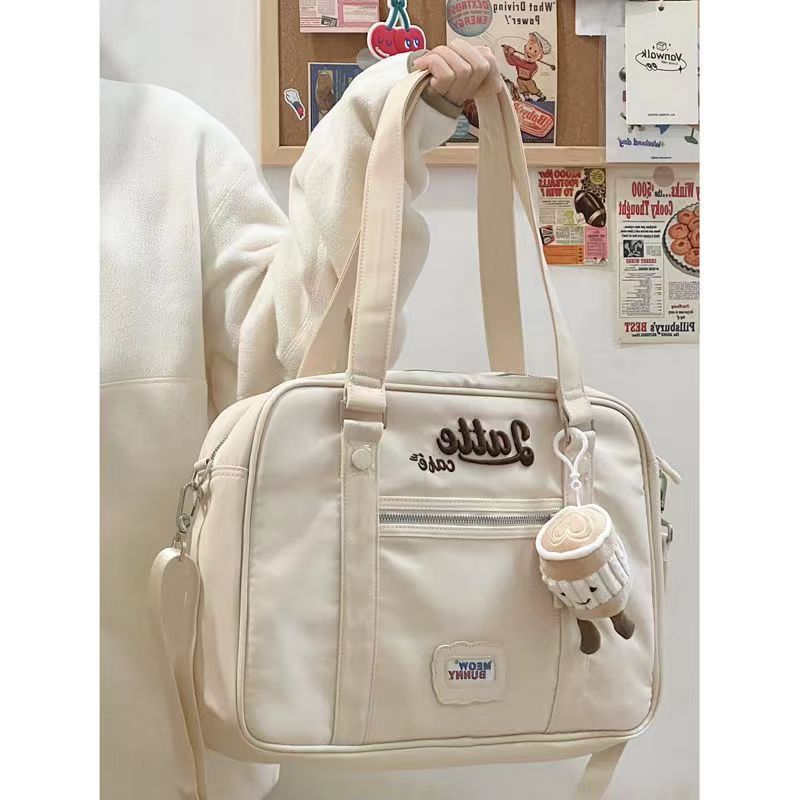 JIAERDI Vintage Casual Canvas Shoulder Bag Women Harajuku Aesthetic Zipper White Handbag Tote Bag Female Retro Crossbody Bags
JIAERDI Vintage Casual Canvas Shoulder Bag Women Harajuku Aesthetic Zipper White Handbag Tote Bag Female Retro Crossbody Bags