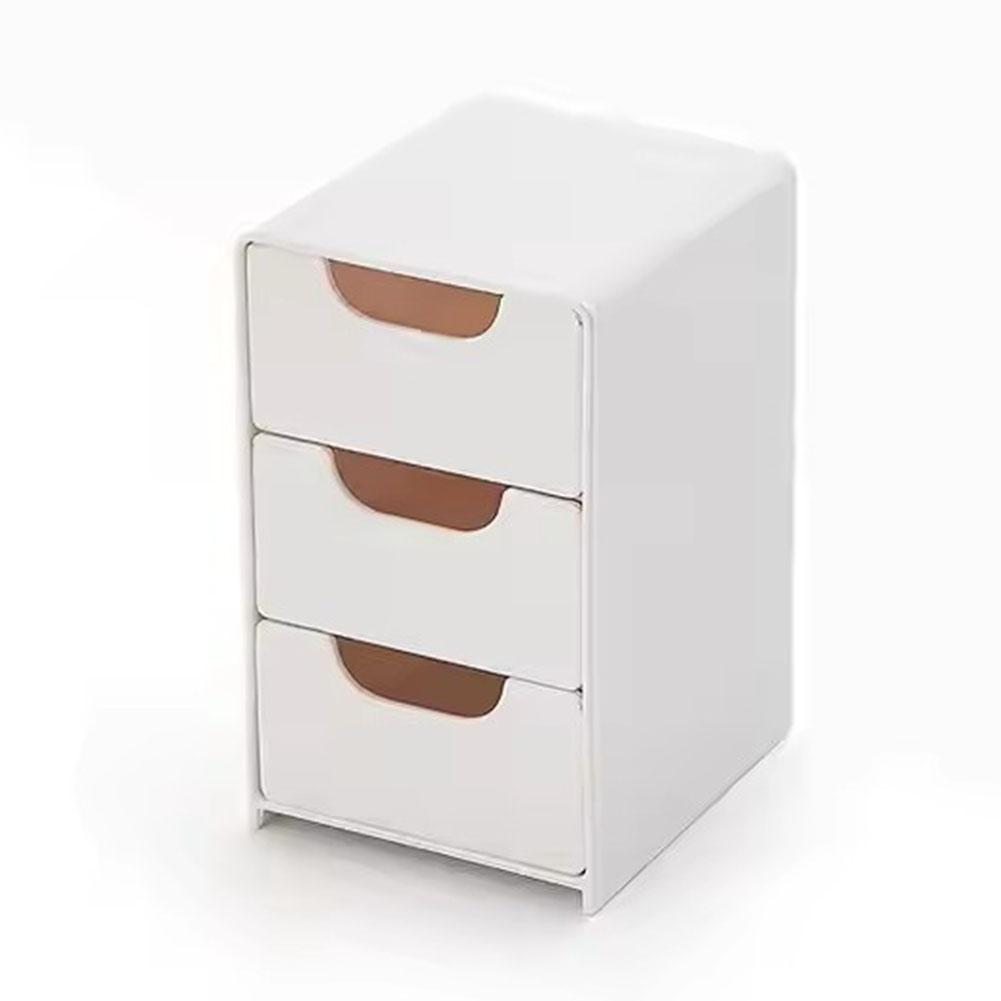 1pc Mini Three-layer Desktop Storage Box With Drawers Perfect For Storing Jewelry and Cosmetics Storage Accessories
1pc Mini Three-layer Desktop Storage Box With Drawers Perfect For Storing Jewelry and Cosmetics Storage Accessories
