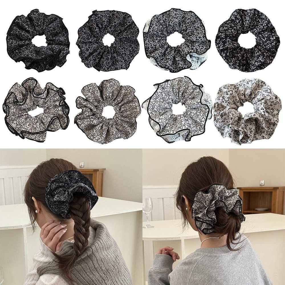 Elegant Floral Hair Scrunchies Retro Ponytail Hair Ties Rope For Lady Girl Women Beige 2
Elegant Floral Hair Scrunchies Retro Ponytail Hair Ties Rope For Lady Girl Women Beige 2