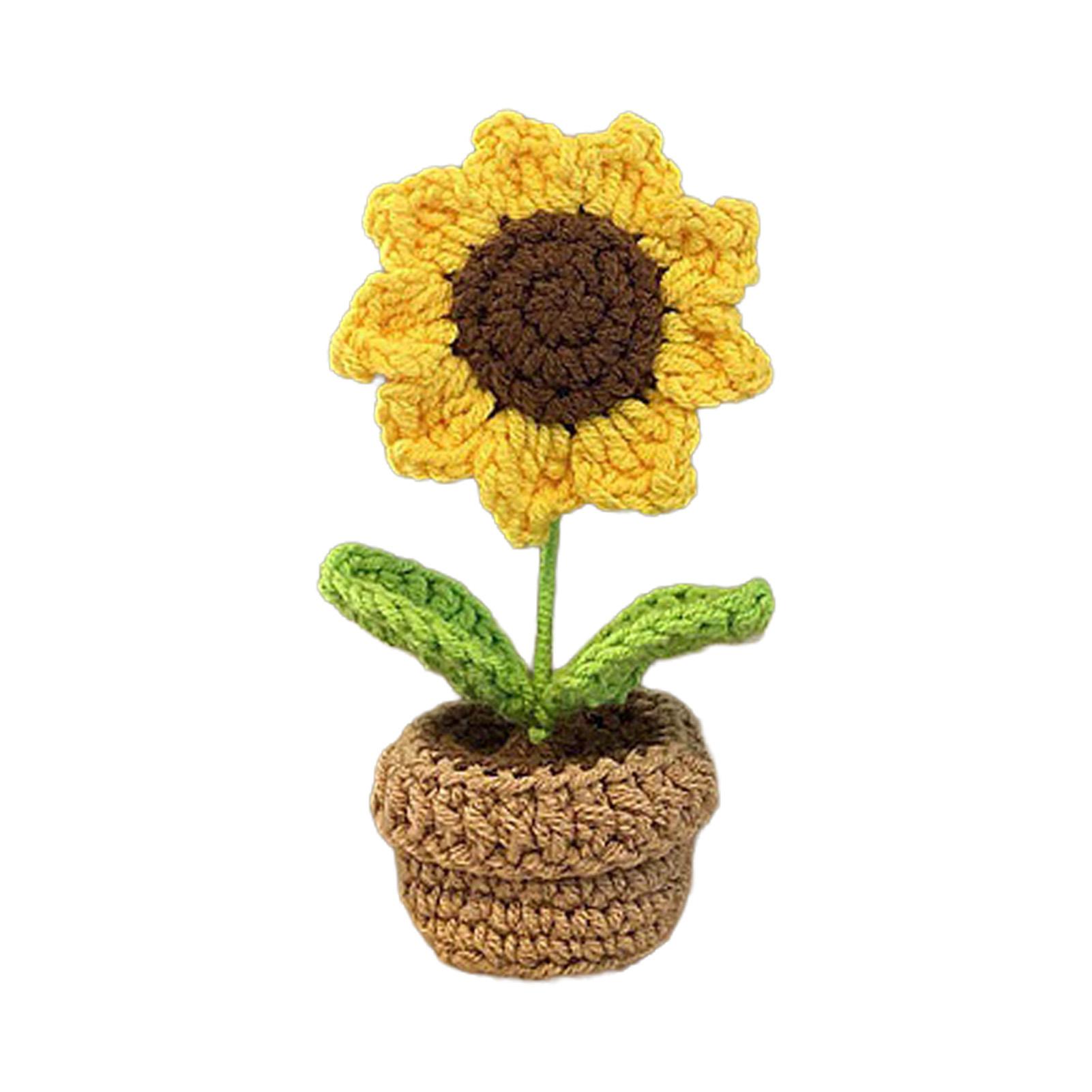 Mini Potted Plant Yarn Weaving Kit DIY Crochet Finished Product with Complete Materials for Beginners
Mini Potted Plant Yarn Weaving Kit DIY Crochet Finished Product with Complete Materials for Beginners