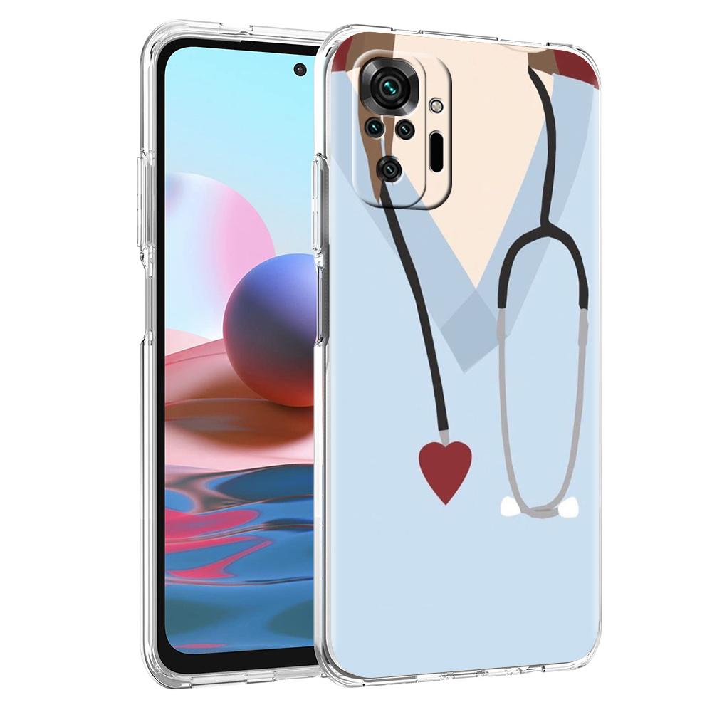 Nurse Medical Medicine Phone Case Cover for Redmi Note 10 11 11T 7 8 8T 9 K40 Gaming 9A 9C Pro Plus Transparent Shell Capas Bags Note 11 Pro Plus
Nurse Medical Medicine Phone Case Cover for Redmi Note 10 11 11T 7 8 8T 9 K40 Gaming 9A 9C Pro Plus Transparent Shell Capas Bags Note 11 Pro Plus