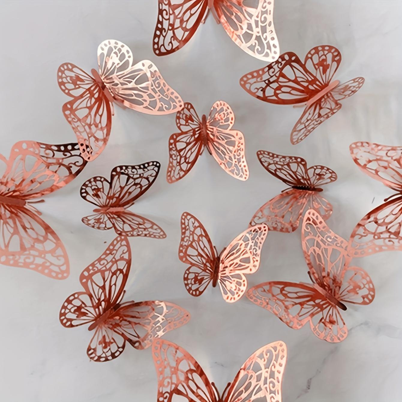 12pcs 3D Butterfly Decoration, Simulated Butterfly Stickers, Living Room Refrigerator Decoration, Background Wall Decoration рожевий колір золота
12pcs 3D Butterfly Decoration, Simulated Butterfly Stickers, Living Room Refrigerator Decoration, Background Wall Decoration рожевий колір золота