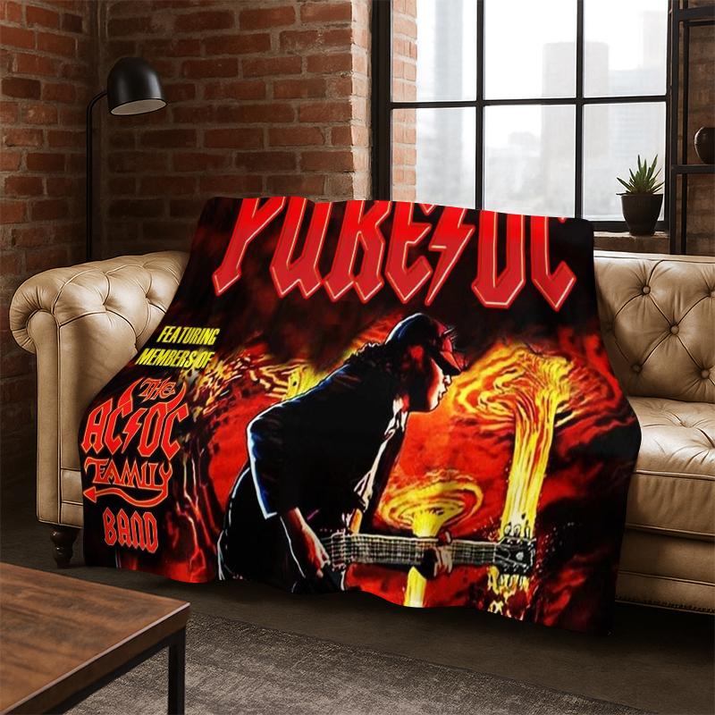 3D ACDC Rock Band Catoon Flannel Blanket Soft Warm Blanket Throw Blanket for Bedroom Living Room Bed Travel Camping Picnic Gift 75x90cm
3D ACDC Rock Band Catoon Flannel Blanket Soft Warm Blanket Throw Blanket for Bedroom Living Room Bed Travel Camping Picnic Gift 75x90cm