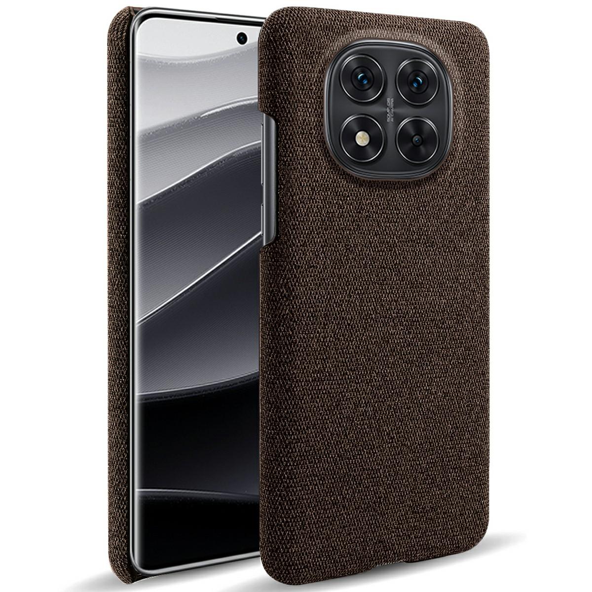 Для Xiaomi Redmi Note 14 Pro 5G/Poco X7 5G Чохол для телефону Текстура тканини Захисна задня кришка з ПК проти подряпин Brown
Для Xiaomi Redmi Note 14 Pro 5G/Poco X7 5G Чохол для телефону Текстура тканини Захисна задня кришка з ПК проти подряпин Brown