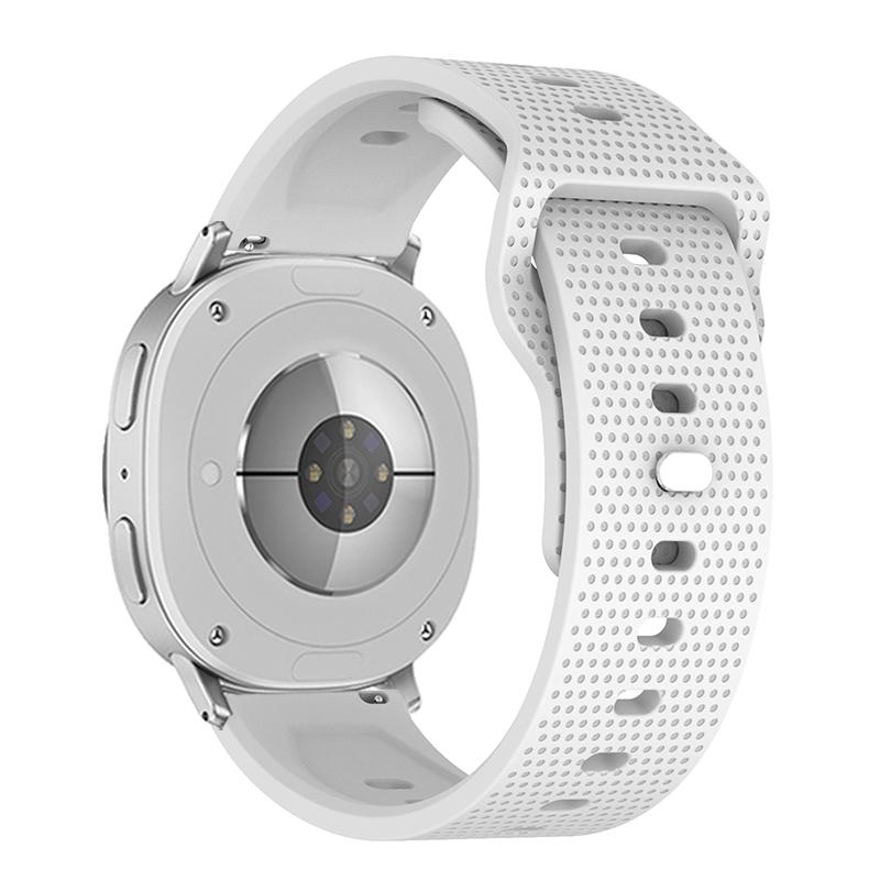 Silicone Strap For Samsung Galaxy Watch8 Classic 46mm/Watch8 44mm/40mm Polka Dot Pin Buckle Watch Band White
Silicone Strap For Samsung Galaxy Watch8 Classic 46mm/Watch8 44mm/40mm Polka Dot Pin Buckle Watch Band White