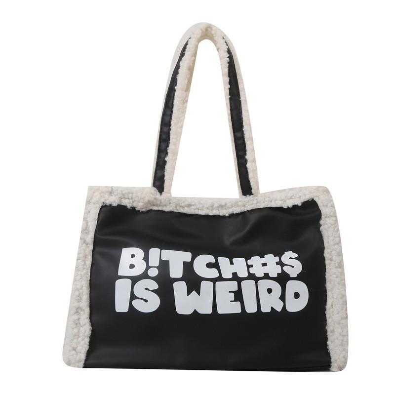 Fashionable And Trendy 2023 Winter New Large Tote Bag With Lettered Design For Stylish Women чёрный
Fashionable And Trendy 2023 Winter New Large Tote Bag With Lettered Design For Stylish Women чёрный