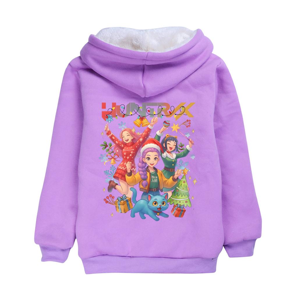 5087 Новый год Детский Девочки Kpop Зои Мира Руми Принт Рождество Длинные рукава Бархатный Теплый Жакет Пальто 160cm фиолетовый
5087 Новый год Детский Девочки Kpop Зои Мира Руми Принт Рождество Длинные рукава Бархатный Теплый Жакет Пальто 160cm фиолетовый