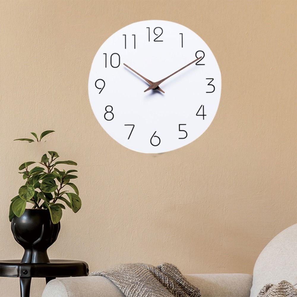 Minimalist Style Silent Clock 10 Inch Scale Clock Decorative Wall Clock Office Use чорний
Minimalist Style Silent Clock 10 Inch Scale Clock Decorative Wall Clock Office Use чорний