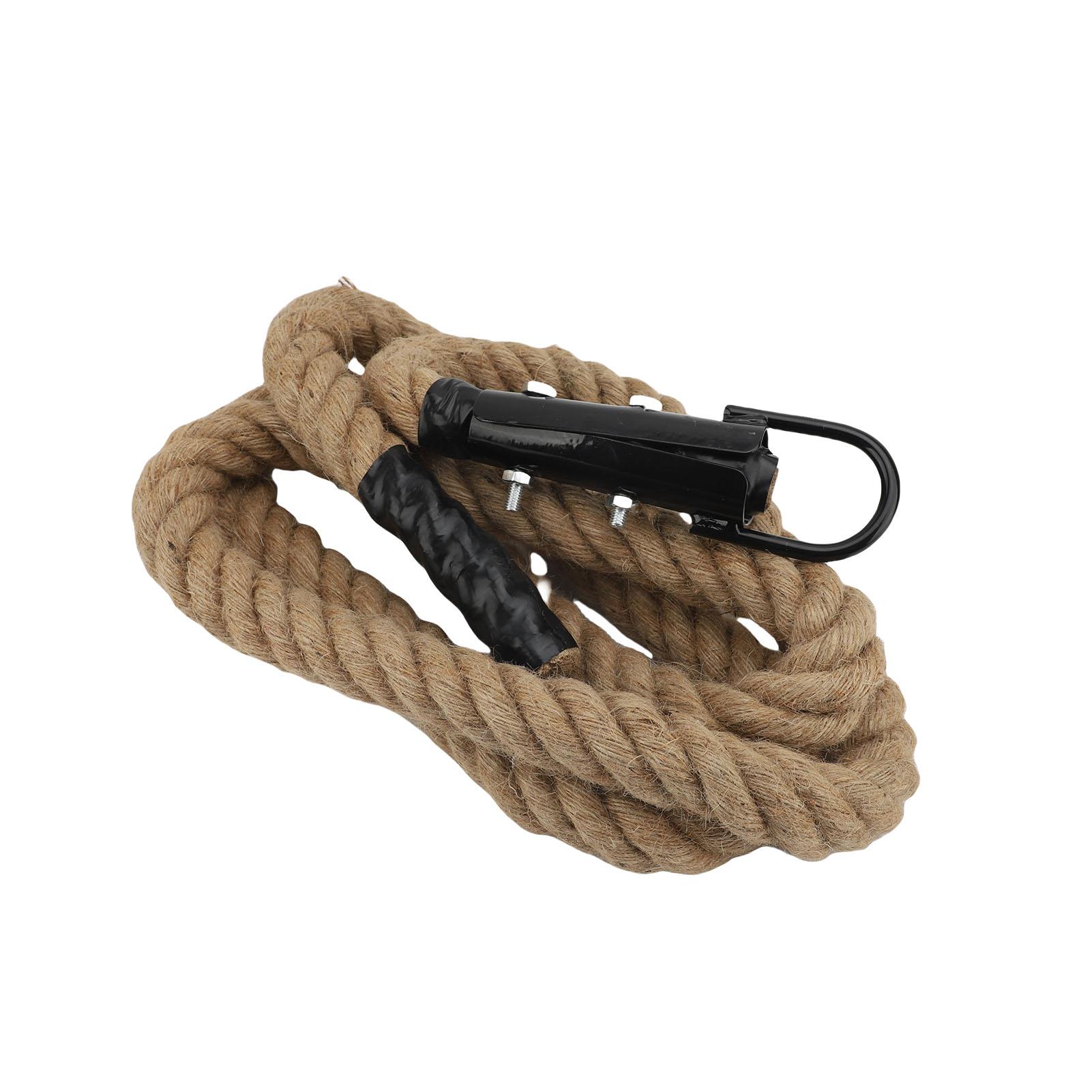 Gym Climbing Rope for Fitness Strength Training Climbing Exercises Home Workouts Hemp Diameter 1.57i 3meter / 9.8ft
Gym Climbing Rope for Fitness Strength Training Climbing Exercises Home Workouts Hemp Diameter 1.57i 3meter / 9.8ft