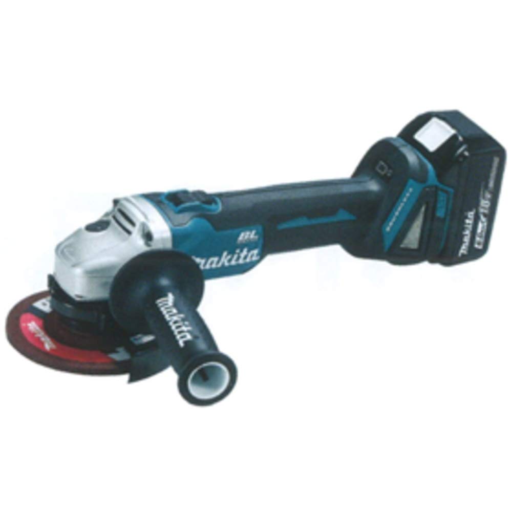 Makita 125mm rechargeable disc grinder 18V6Ah with 2 and case GA504DRGXN batteries, charger,
Makita 125mm rechargeable disc grinder 18V6Ah with 2 and case GA504DRGXN batteries, charger,