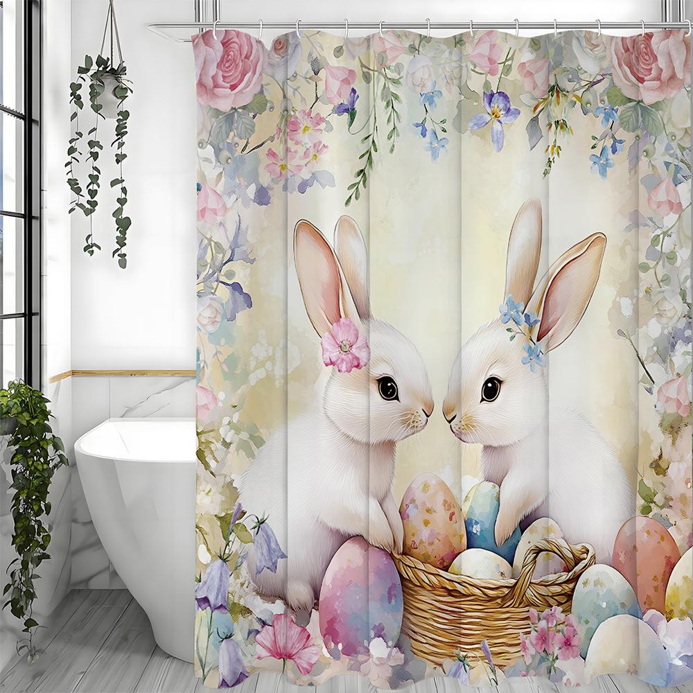 Занавеска для душа «Пасхальный кролик», Рустик, Милая, Яйца, Цветы, Цветок, Декоративная занавеска для душа для ванной, Водонепроницаемая занавеска для душа 90*180cm
Занавеска для душа «Пасхальный кролик», Рустик, Милая, Яйца, Цветы, Цветок, Декоративная занавеска для душа для ванной, Водонепроницаемая занавеска для душа 90*180cm
