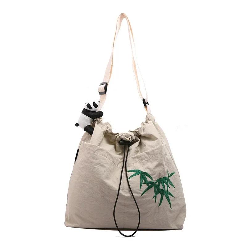 Large Capacity Embroidered Nylon Cord Crossbody Bags Versatile Pendular Shoulder Bags New Trend Premium Durable
Large Capacity Embroidered Nylon Cord Crossbody Bags Versatile Pendular Shoulder Bags New Trend Premium Durable