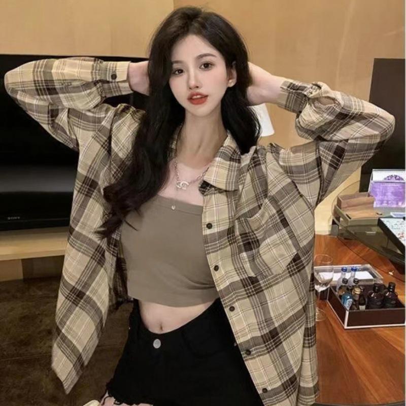 Women s Mid-Length Pink Plaid Polo-Collar Shirt Jacket - 2026 Early Autumn Long-Sleeve Style XXL (125-140 jin) хаки
Women s Mid-Length Pink Plaid Polo-Collar Shirt Jacket - 2026 Early Autumn Long-Sleeve Style XXL (125-140 jin) хаки