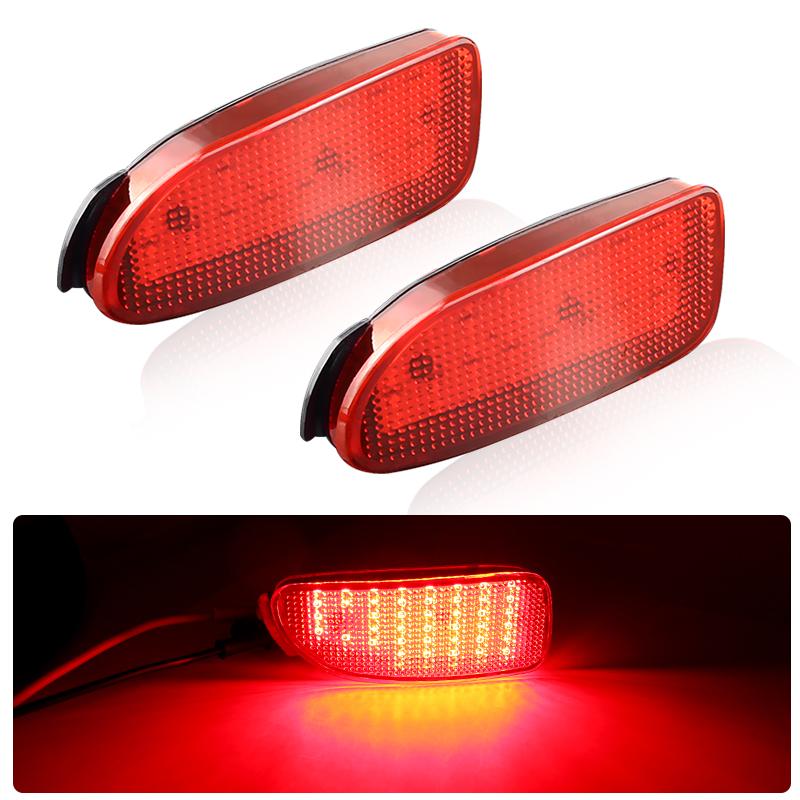 2pcs Red LED Rear Bumper Reflector Lights For Toyota Previa Estima 30 series Tail Brake Function Rear Fog Lamps Car Accessories
2pcs Red LED Rear Bumper Reflector Lights For Toyota Previa Estima 30 series Tail Brake Function Rear Fog Lamps Car Accessories