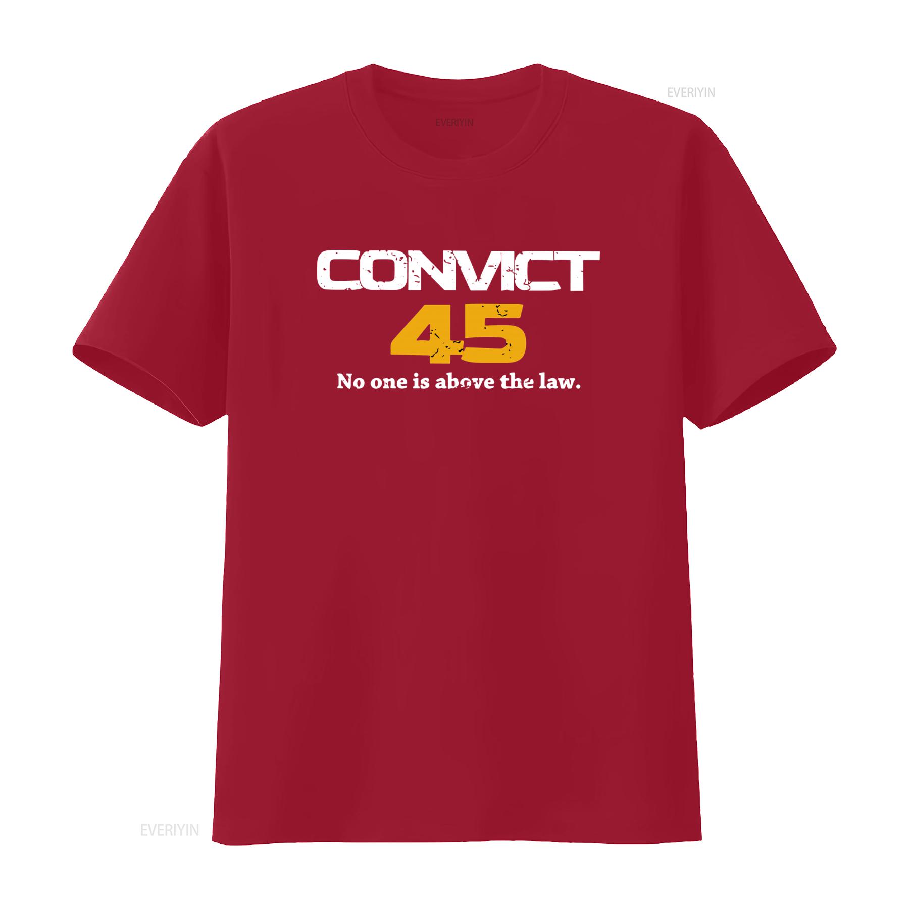 No One Is Above The Law Convict 45 Vintage Style Funny Quote T Shirt for Men and Women vintage Washed homme Versatile Stylish S
No One Is Above The Law Convict 45 Vintage Style Funny Quote T Shirt for Men and Women vintage Washed homme Versatile Stylish S