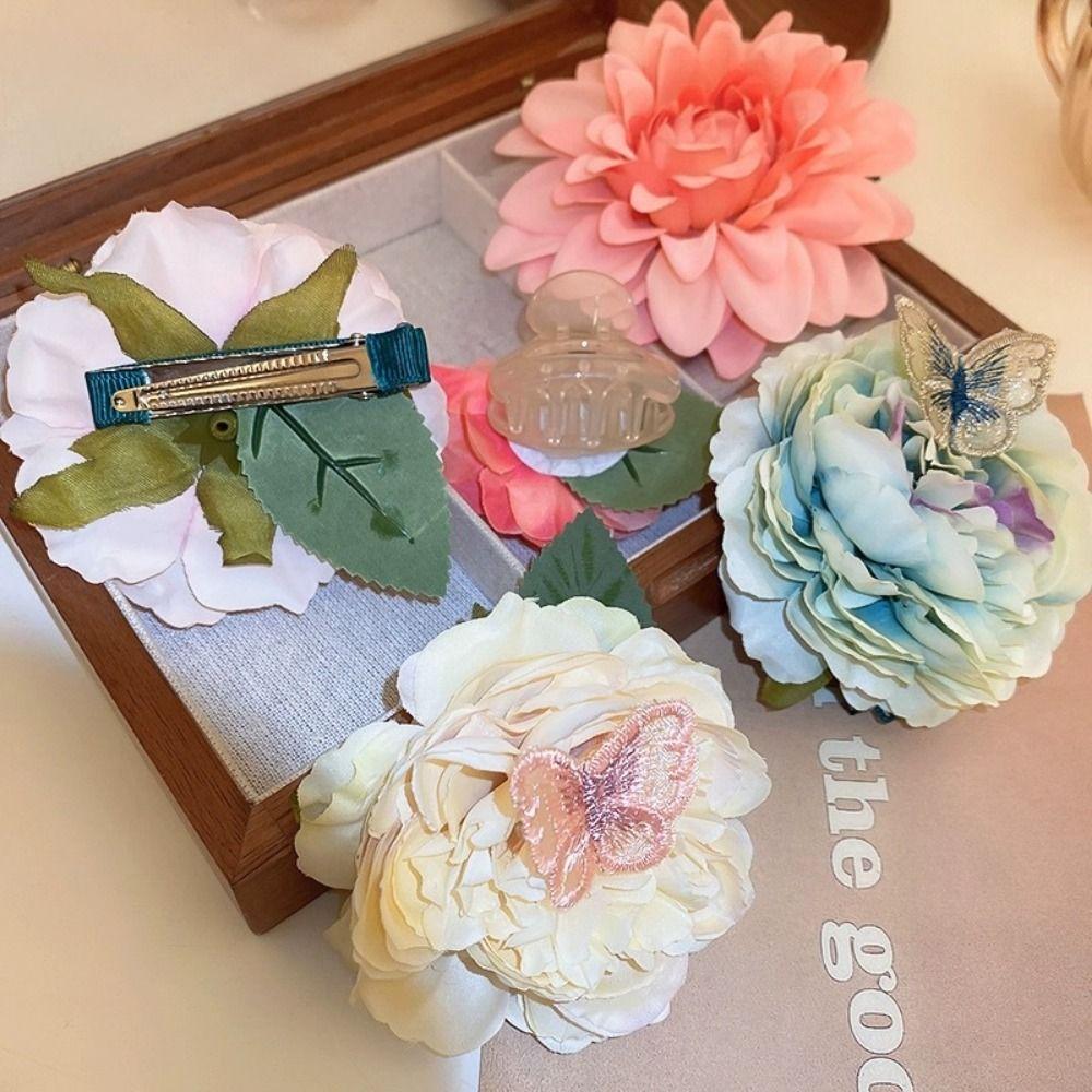 Artificial Flower Hair Accessories Color Gradient Handmade Accessory Hairclips Daily Dress
Artificial Flower Hair Accessories Color Gradient Handmade Accessory Hairclips Daily Dress