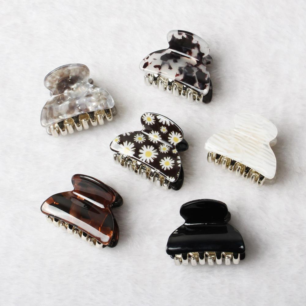 3pack Hair Clip Daisy Acrylic Plastic Small Hair Claw For Women Girls Fashion Gold Crab For Hair Tins Clamps Hair Accessories
3pack Hair Clip Daisy Acrylic Plastic Small Hair Claw For Women Girls Fashion Gold Crab For Hair Tins Clamps Hair Accessories
